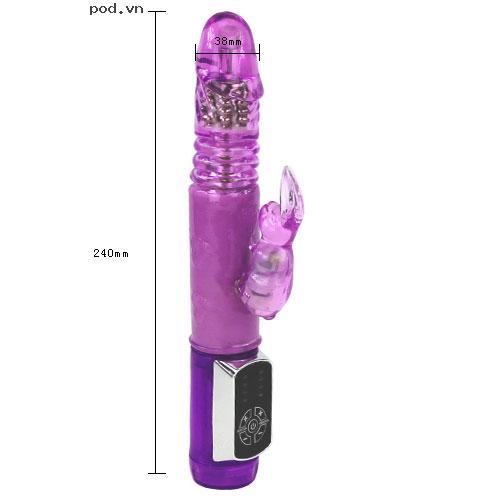 Dương vật giả Butterfly Newlook cao cấp siêu thực rung đa năng