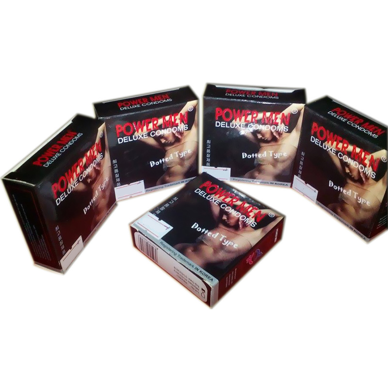 Hộp bao cao su Power Men Dotted giúp tăng khoái cảm gấp đôi