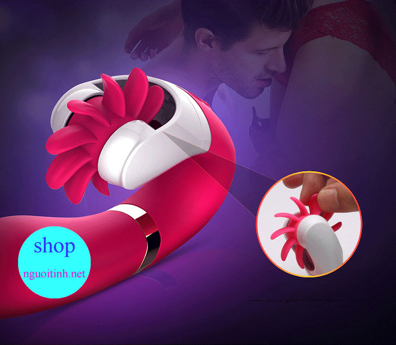 Lưỡi rung cao cấp, mềm mại, nóng bỏng, kích thích cực đã