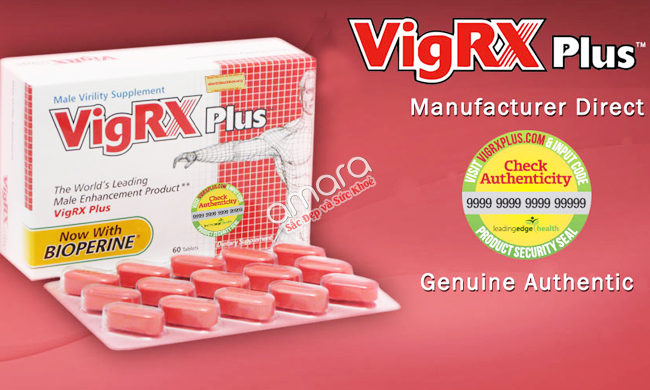 Thuốc tăng kích thước dương vật VigRx Plus Mỹ tăng sinh lý