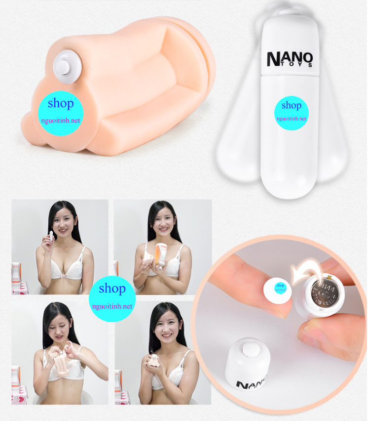 Cốc thủ dâm NaNo Toys rung đa chế độ cho nam giới