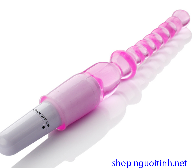Que kích hậu môn rung polymer cao cấp, kích thích nam nữ, pin AAA