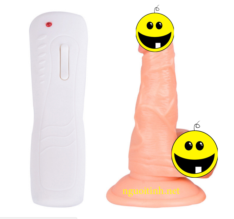 Dương vật giả in tường mini rung 360 độ đa chức năng