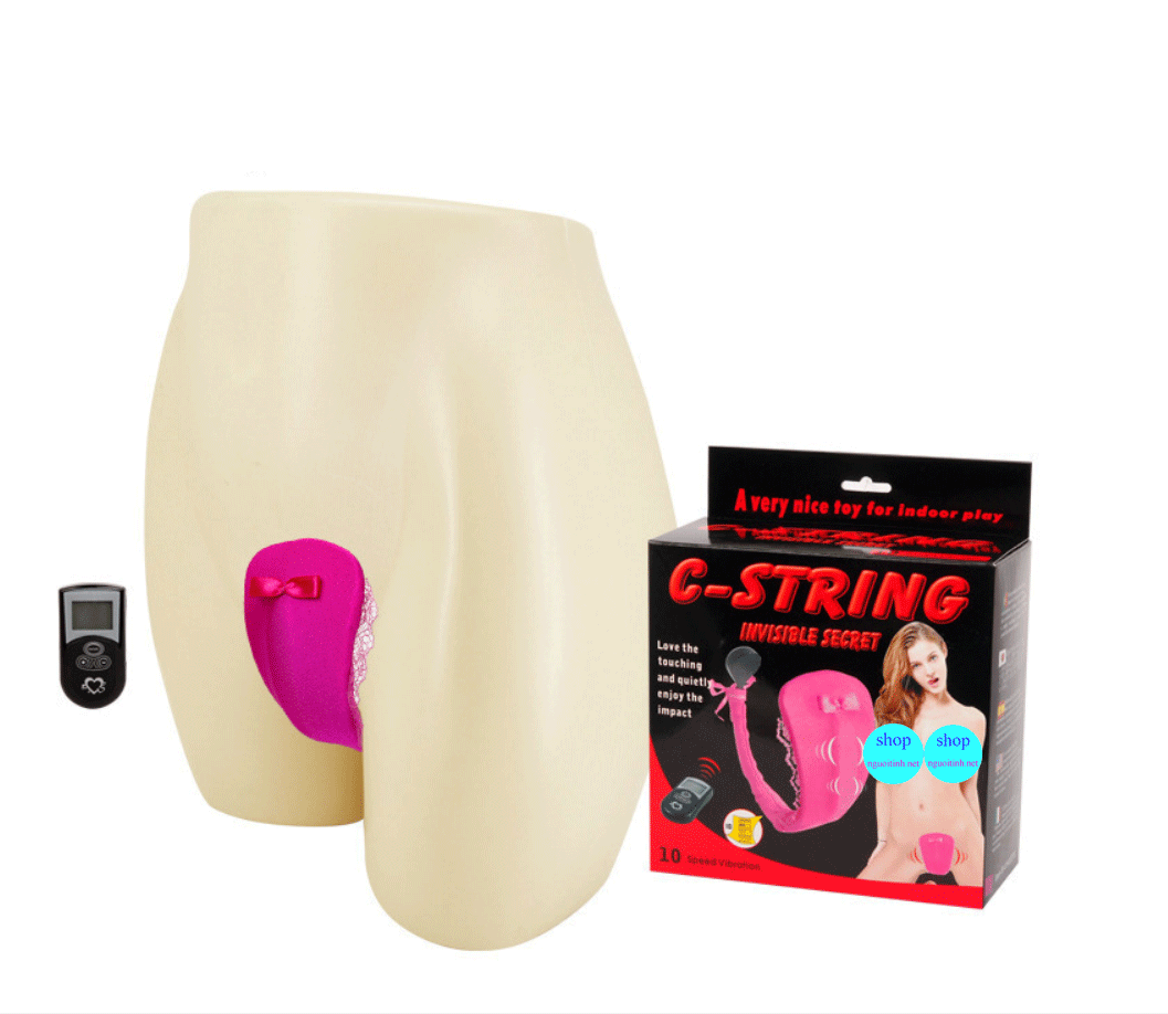 Quần lót rung C-STRING điều khiển từ xa kín đáo tiện dụng