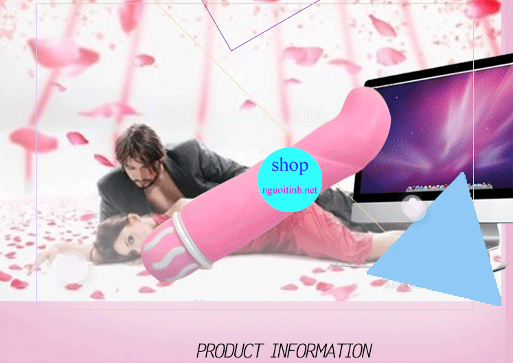 Que rung Silicon cao cấp đa tần rung massage điểm G lý tưởng
