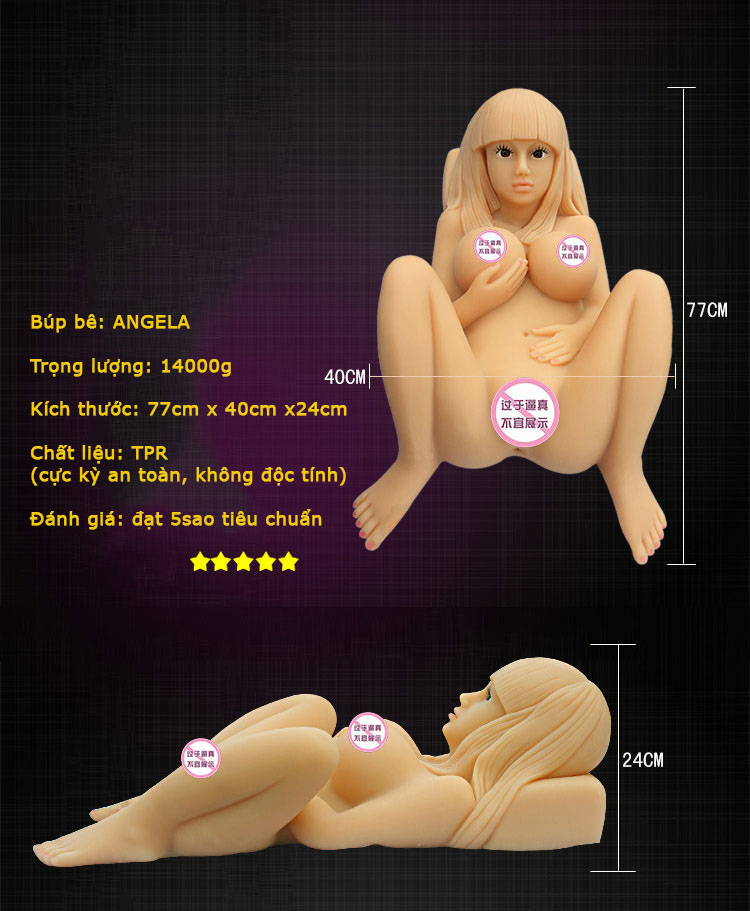 Búp bê Angela 14kg búp bê tình yêu 3 đường đa chức năng
