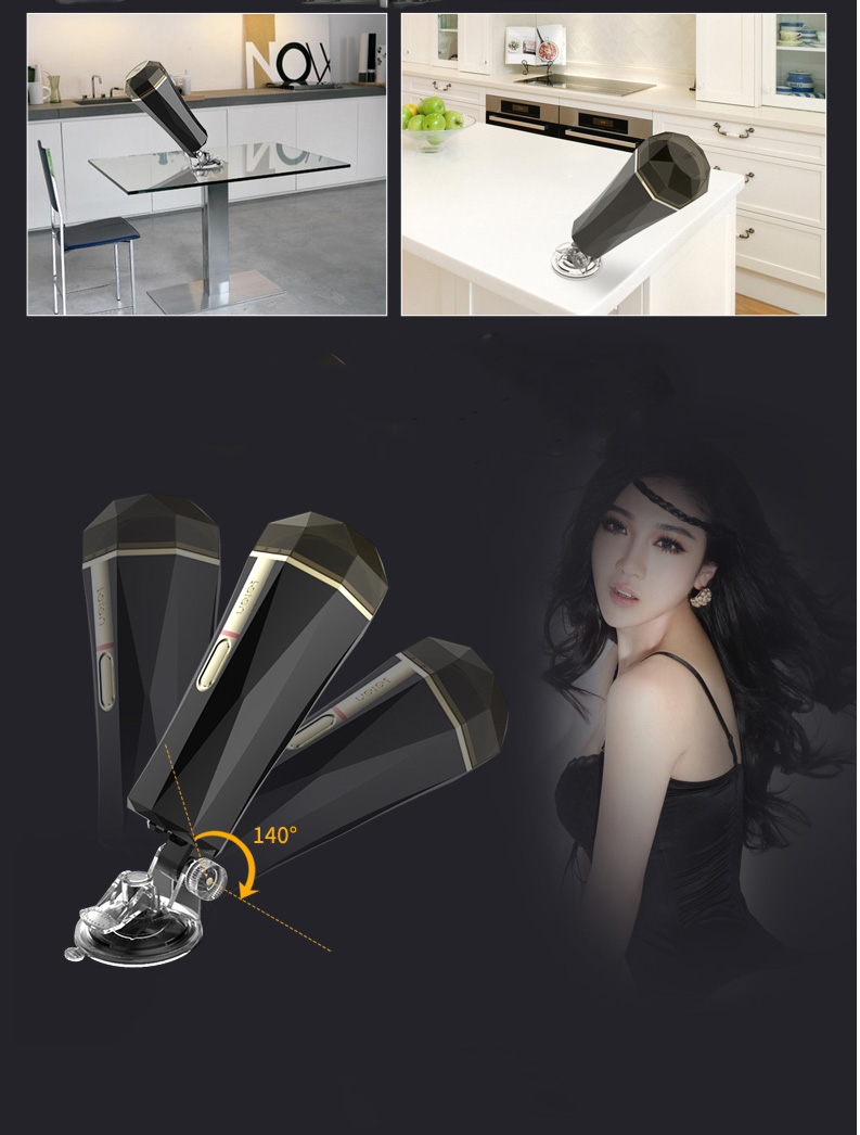 Âm đạo gắn tường co bóp Leten Diamond silicon y tế cao cấp