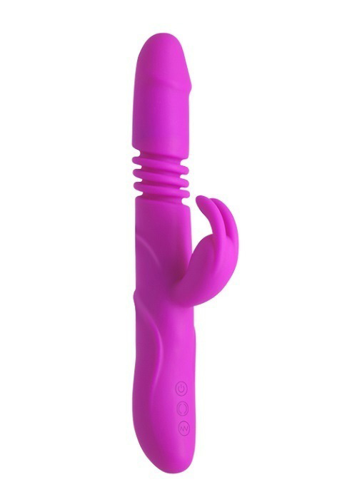 Dương vật rung thụt PrettyLove Ward silicon cao cấp nhỏ gọn