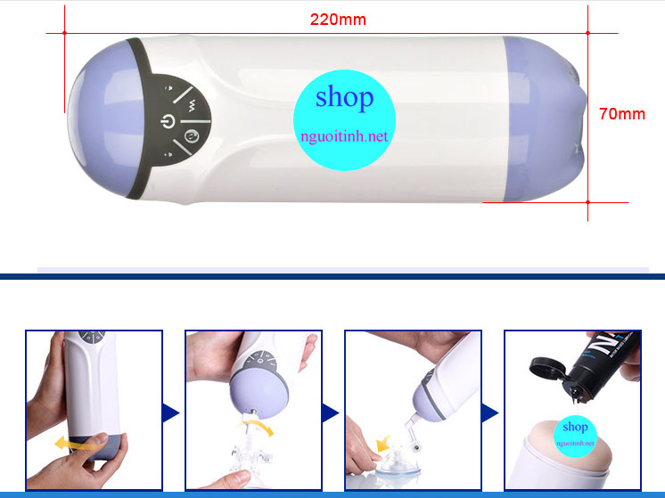Âm đạo giả Jeuplay cao cấp Nhật thông minh rung đa chế độ thoải mái