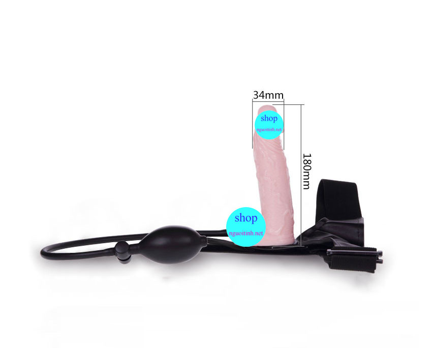 Dương vật đeo bơm hơi Strap-On cao cấp cho quan hệ đồng tính