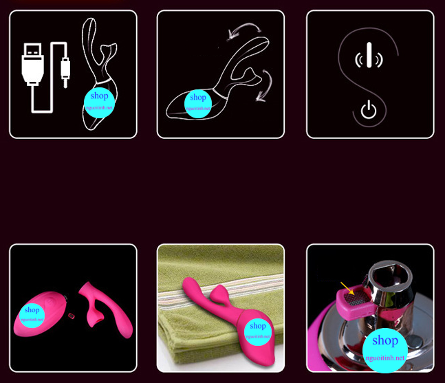 Máy massage điểm G Jeuplay hút rung đa chức năng cao cấp