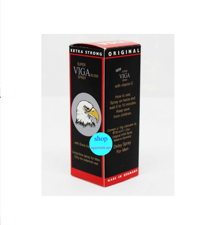 Thuốc xịt ViGa 50000 cao cấp lidocaine gây tê kéo dài quan hệ