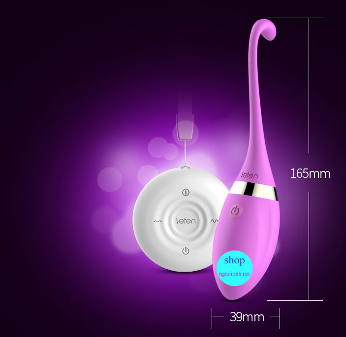 Trứng rung LETEN cao cấp pin sạc rung mạnh kích thích tối đa