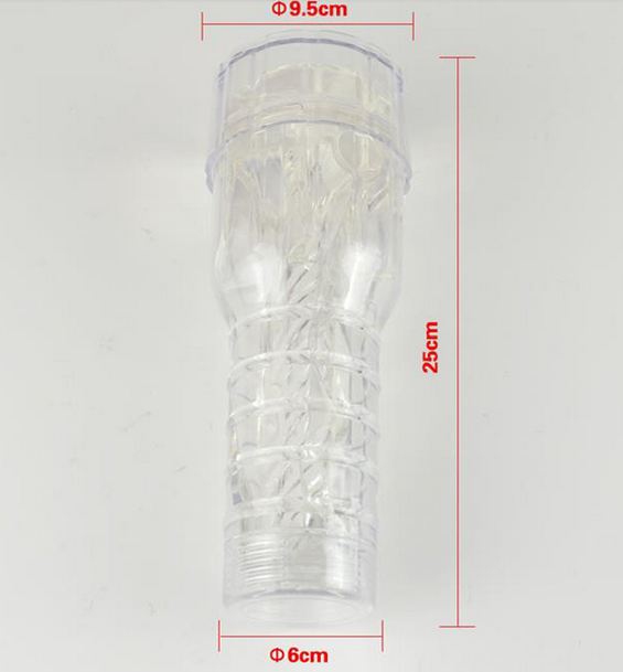 Âm đạo đèn pin silicon trong suốt giải tỏa sinh lý nam