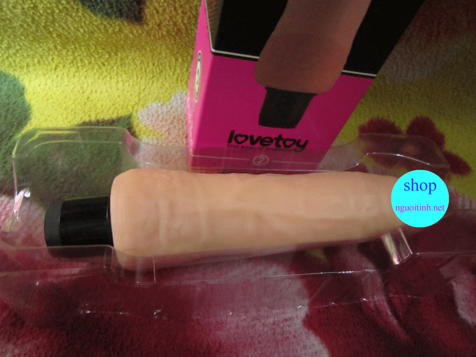 Dương vật cầm tay Lovetoy 8cm mềm mại chân thật