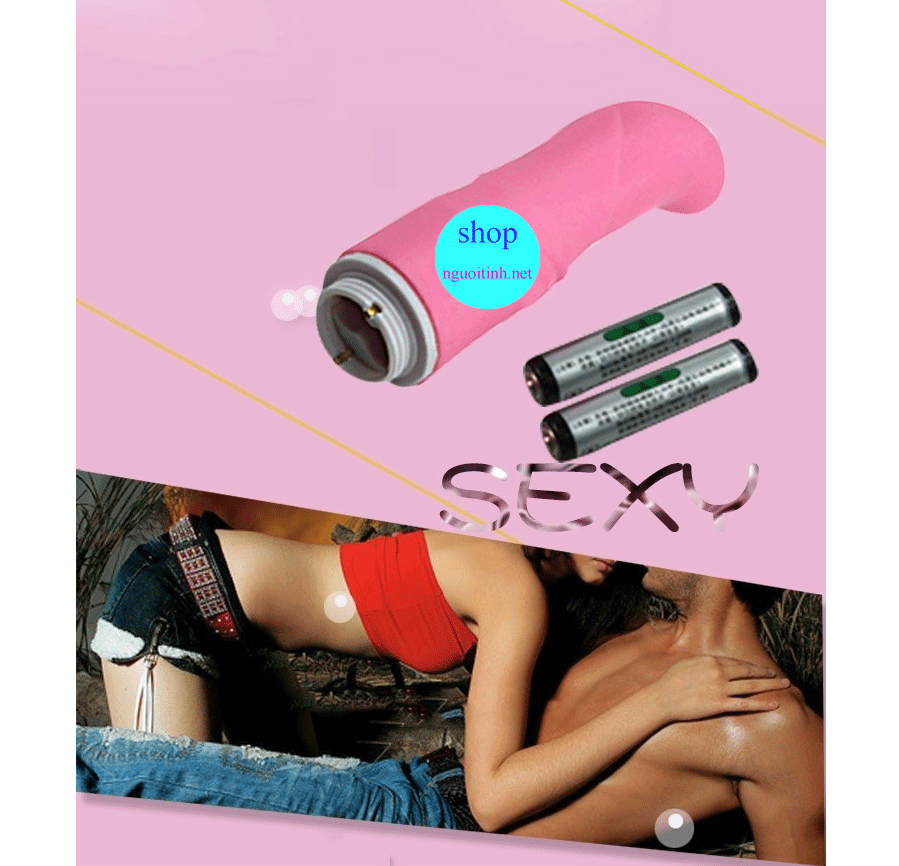 Que rung Silicon cao cấp đa tần rung massage điểm G lý tưởng