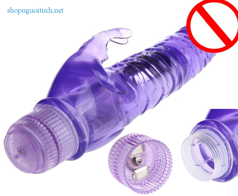 Dương vật 2 pin rung trong suốt đa năng, đồ chơi tình dục bán chạy