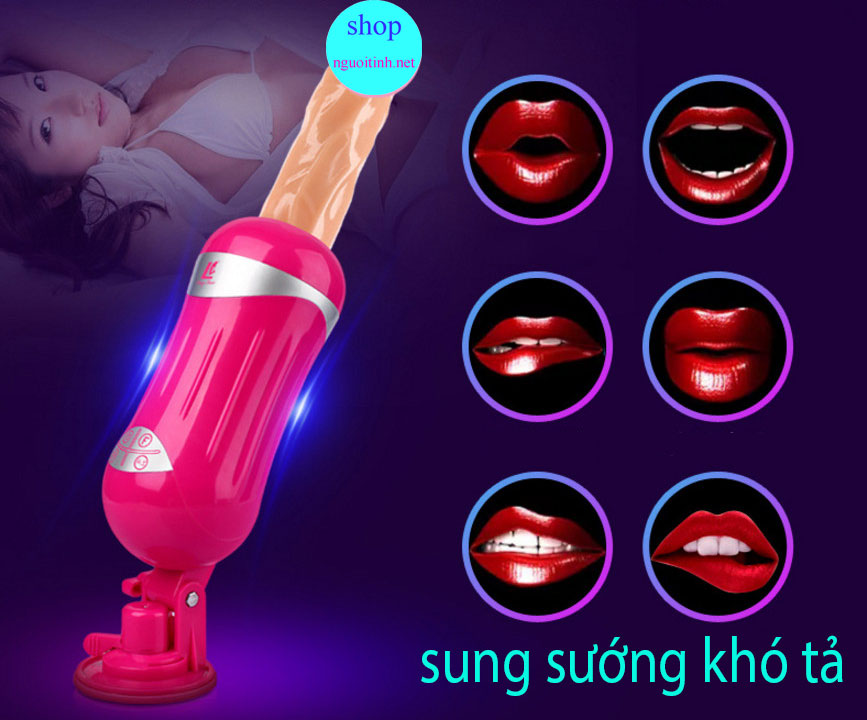 Máy thủ dâm nữ EASY.LOVE tự động rung thụt, đa chế độ