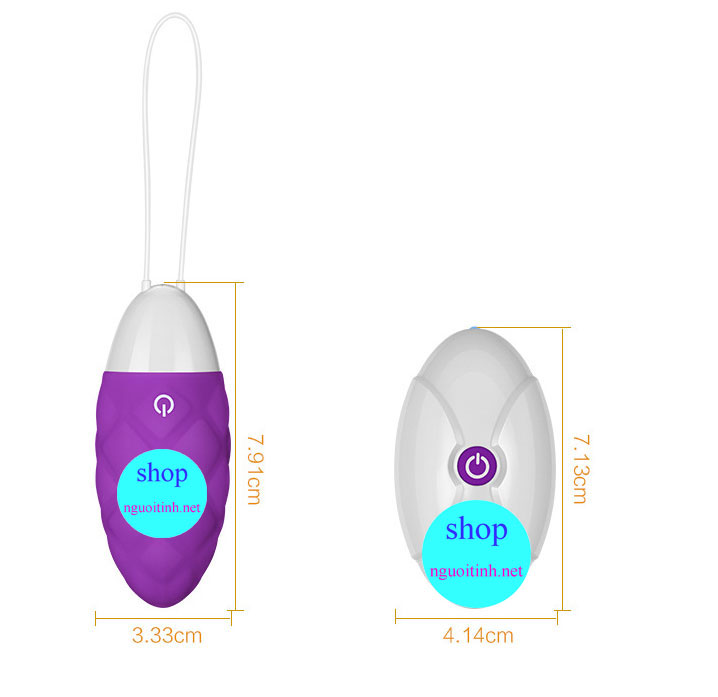 Trứng rung cao cấp iJOY 10 chế độ rung điều khiển từ xa thỏa mãn