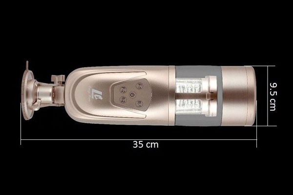 Máy thủ dâm Flashing lover 2500 chế độ rung silicone ABS an toàn