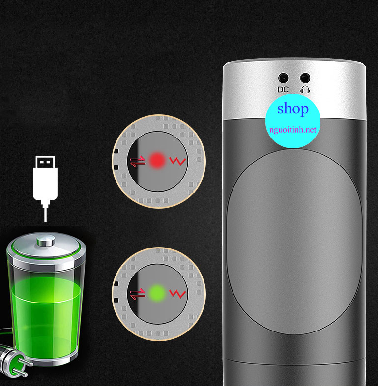 Âm đạo giả Virtual Girl 2 rung tai nghe, silicon cao cấp