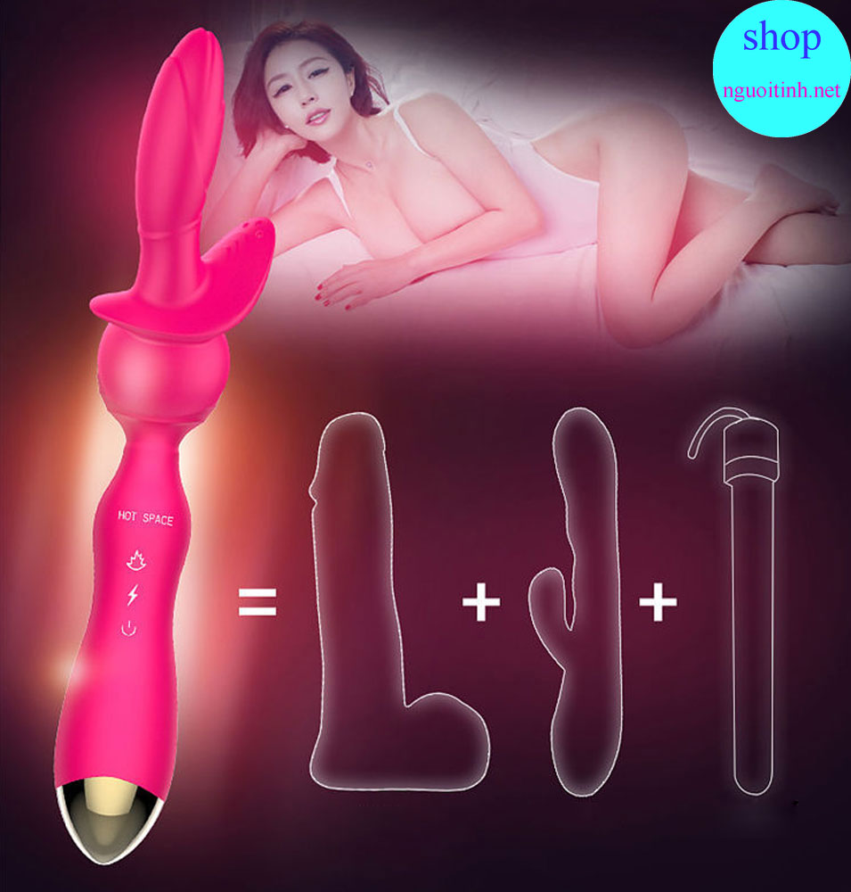 Chài rung massage Hot Space đa chế độ rung và nhiệt