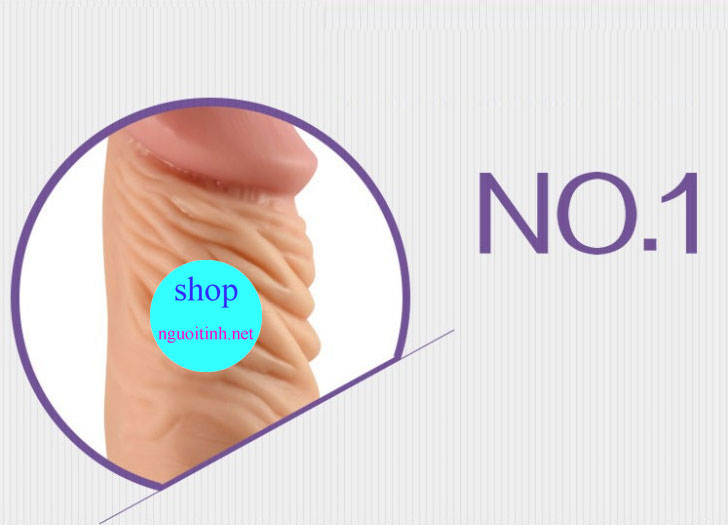 Dương vật mềm mại FLEXI cao cấp silicon y tế an toàn