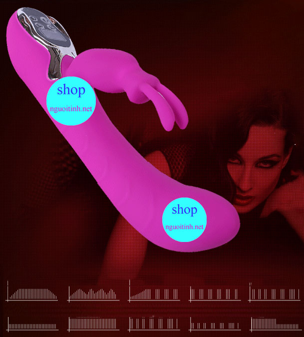 Dương vật rung nhánh Vibrator silicon cao cấp, kích thích đa điểm