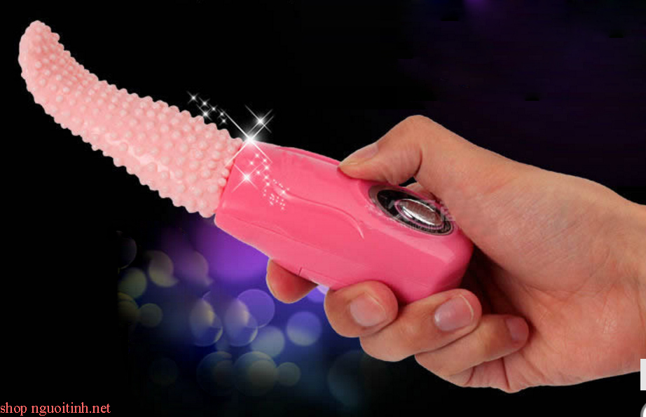 Lưỡi liếm tình yêu Baile TPE ABS rung liếm tạo khoái cảm cực đỉnh