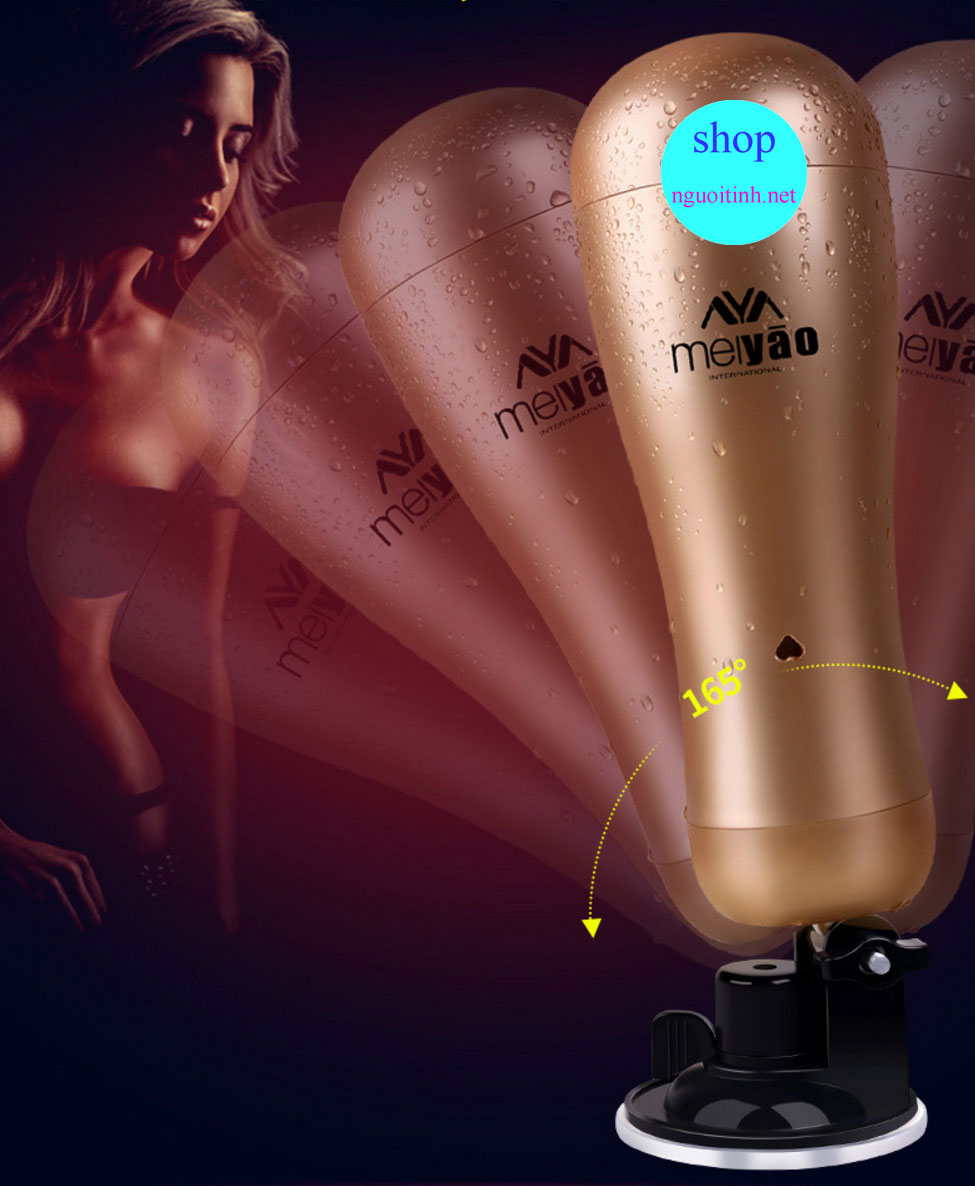 Âm đạo hít tường Meiyao rung 2 đầu cao cấp kiểu dáng đẹp