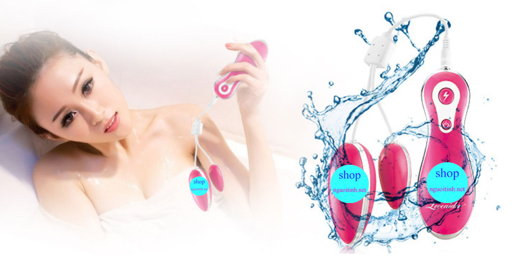 Trứng rung hai đầu cao cấp Loveaider, kích thích đa điểm rung, nhỏ gọn