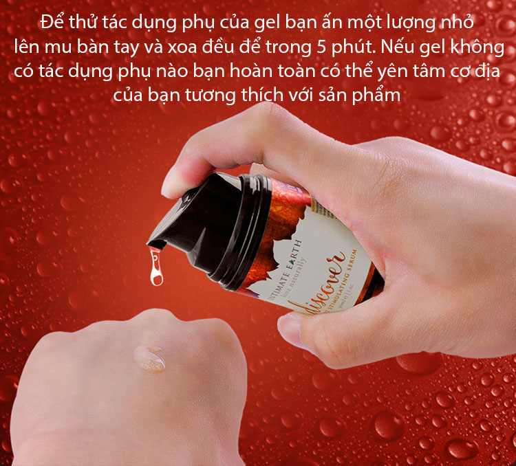 Gel bôi trơn kích thích điểm G Intimate Organics dịu nhẹ