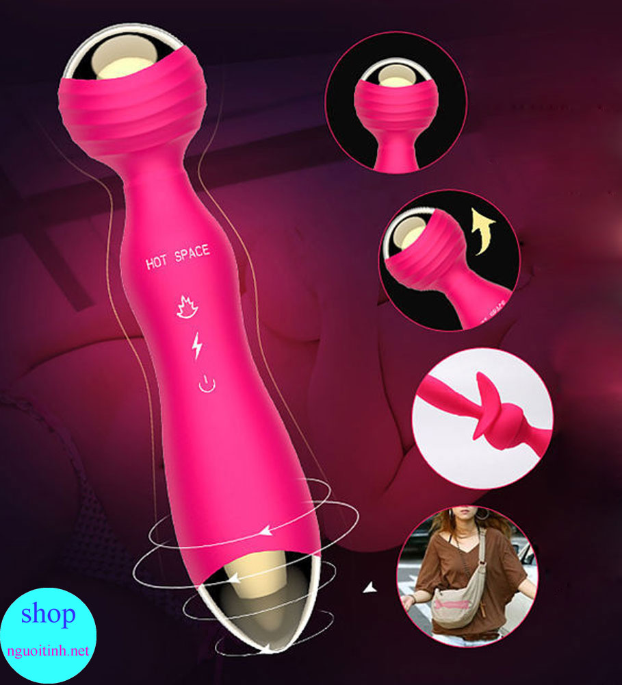 Chài rung massage Hot Space đa chế độ rung và nhiệt