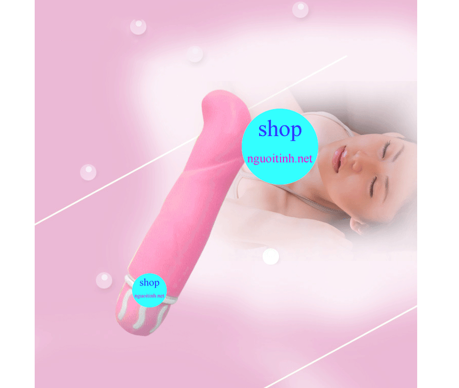 Que rung Silicon cao cấp đa tần rung massage điểm G lý tưởng