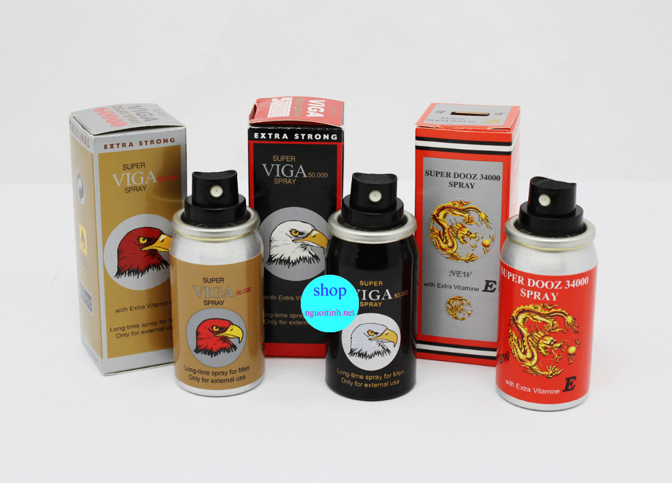 Thuốc xịt ViGa 50000 cao cấp lidocaine gây tê kéo dài quan hệ