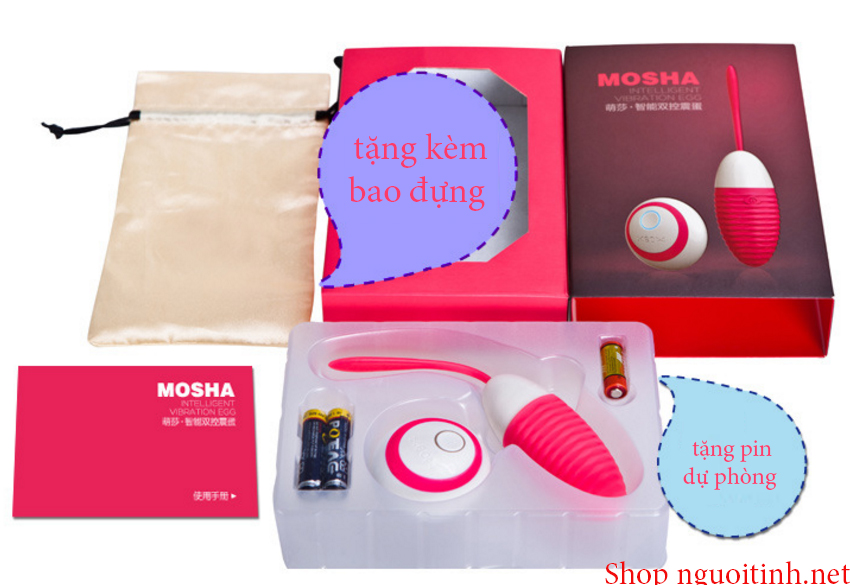 Rung điều khiển từ xa 10 chế độ Mosha mềm mại