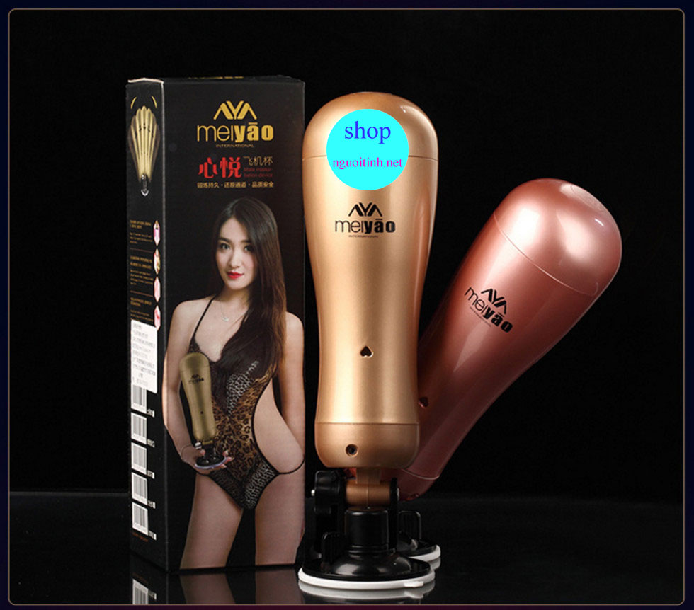 Âm đạo hít tường Meiyao rung 2 đầu cao cấp kiểu dáng đẹp