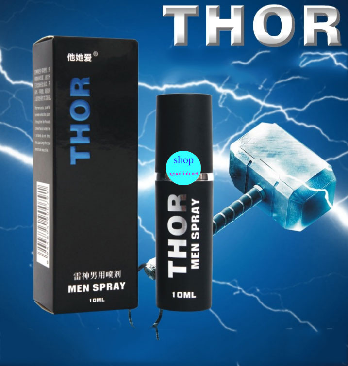 Thuốc xịt kéo dài thời gian THOR tăng cường sinh lý