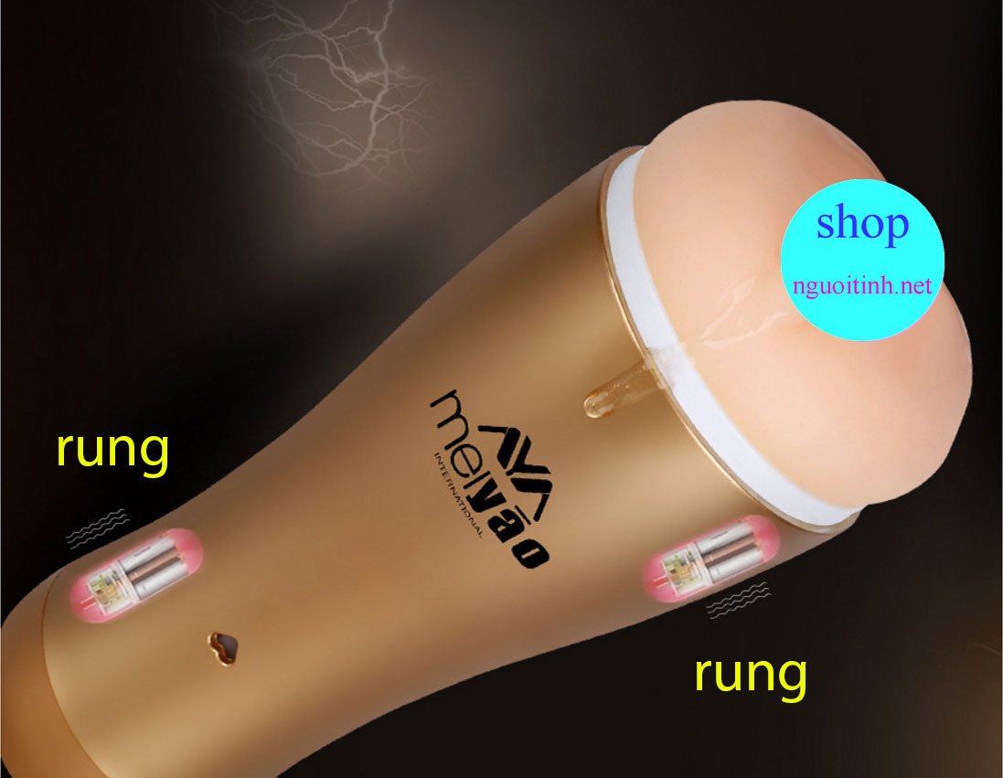 Âm đạo hít tường Meiyao rung 2 đầu cao cấp kiểu dáng đẹp