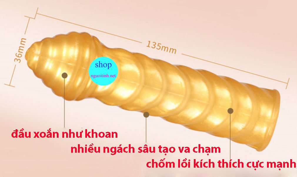 Đôn dên siêu dẻo siêu mềm gai nổi toàn thân tăng khoái cảm