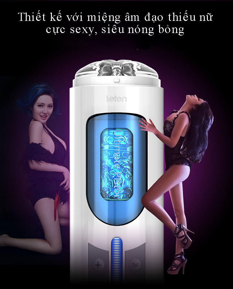Máy bú múc tự động Leten A380 rung mạnh tặng nguyên bộ