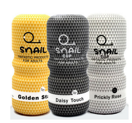 Âm đạo giả silicon Snail cầm tay nhỏ gọn chất lượng