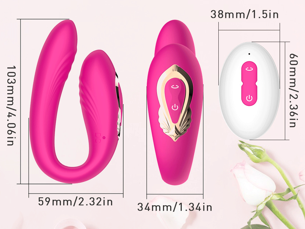 Trứng rung ngoái 2 đầu 10 chế độ rung tăng khoái cảm mạnh mẽ