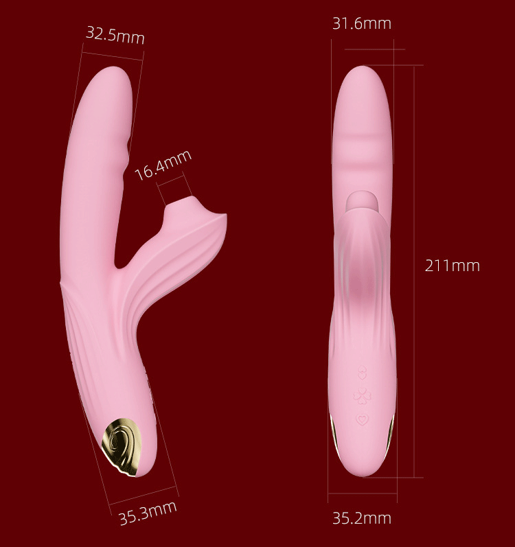 Dương vật thụt hút Svacom silicon mềm mại tăng khoái cảm sinh lý