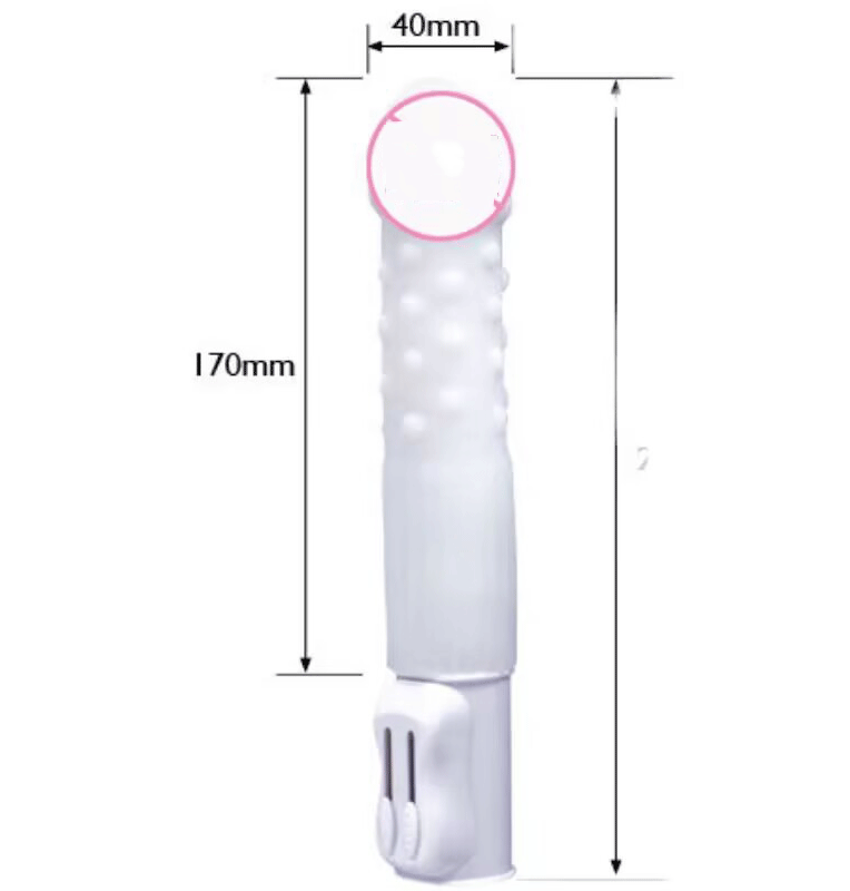 Dương vật rung ngoái đa năng mềm mịn cực kích thích