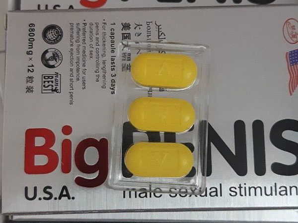 Thuốc cường dương Big Penis 6800mg tăng cường sinh lý
