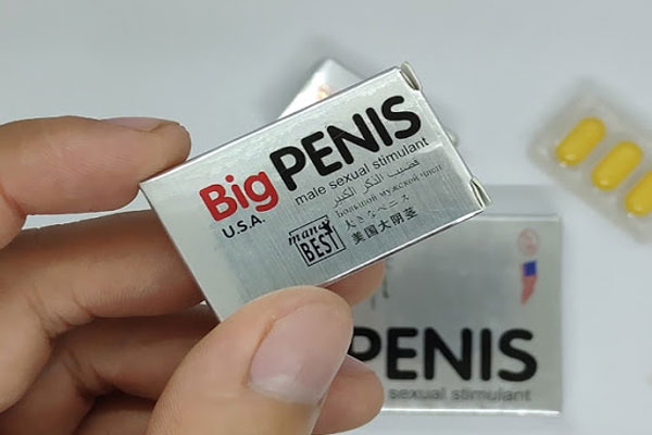 Thuốc cường dương Big Penis 6800mg tăng cường sinh lý