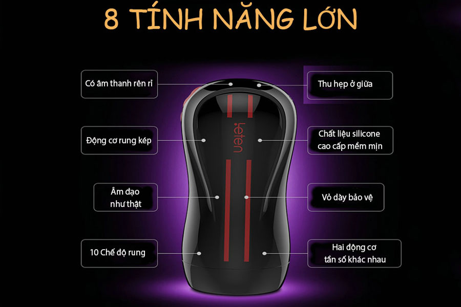 Âm đạo Leten cao cấp sang trọng thủ dâm nam giới