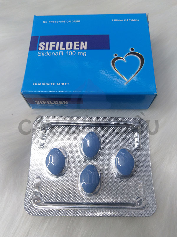 Thuốc Sifilden 100mg cường dương sildenafil chống xuất tinh