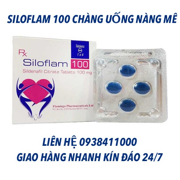 Siloflam 100 trị xuất tinh sớm kéo dài thời gian nam